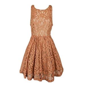 Tracy Reese lace overlaid dress